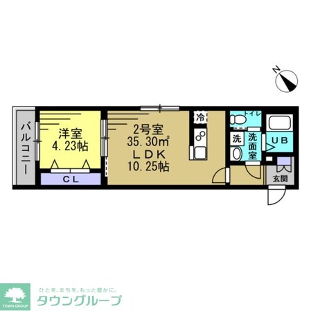 RIZE柏たなかIIIの物件間取画像